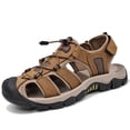 thumbnail image 2 of Men Summer Sport Sandals Athletic Beach Water Hiking Shoes Comfort Breathable Casual Non-slip Indoor Outdoor Sandal, 2 of 14