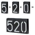 thumbnail image 3 of LED Solar House Number Light,Garden Numbers Solar Powered Address Sign LED Illuminated Outdoor Plaques and Wall Art Lighted Up for Home Yard Street, 3 of 7