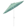 thumbnail image 2 of California Umbrella 7.5' Patio Umbrella in Sun brella Spectrum Mist/Matted White, 2 of 2