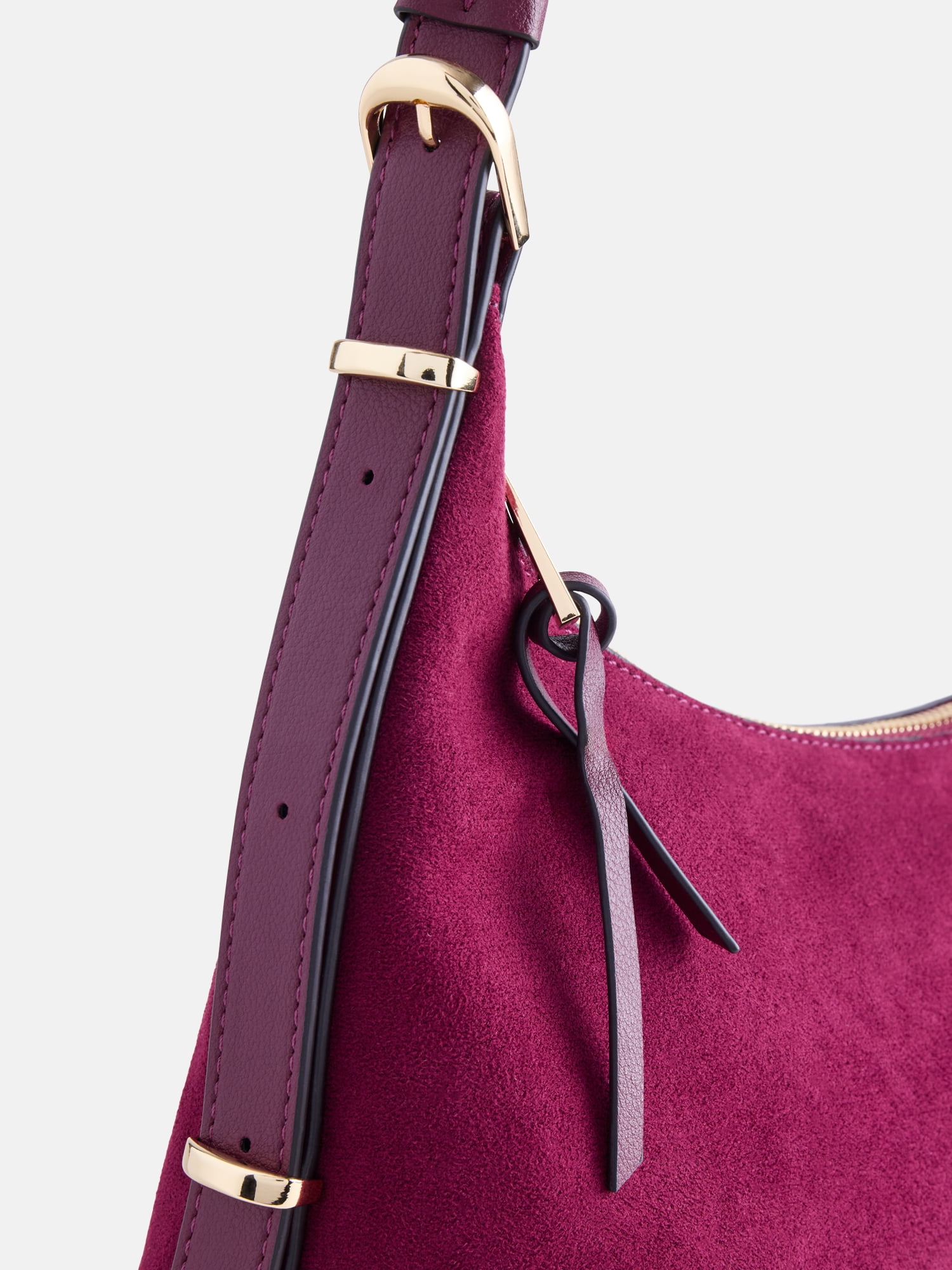 Scenario Women's Top Zipper Shoulder Bag, Merlot Wine