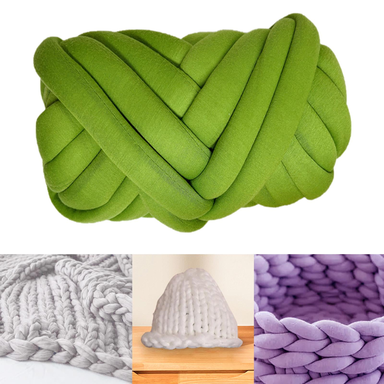 Hand-knit Thread DIY Arm Knitting Line Filled Wool Yarn Soft Big Cotton  Blanket 26 Colors Handmade String Giant Yarn For Blanket - AliExpress