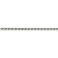 thumbnail image 2 of Primal Silver Sterling Silver 2.25mm Diamond-cut Rope Chain, 2 of 7