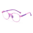 thumbnail image 4 of Gafas anti luz azul para niños, almohadillas nasales de silicona para niños, gafas anti luz azul, lentes planas, 4 of 6