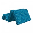 thumbnail image 2 of Nautical Foldable Mattress, Minimal Fish Waves, 74.8" x 39.4", Turquoise, by Ambesonne, 2 of 6