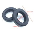 thumbnail image 3 of For HS50 , HS60 , HS70 Replacement Ear Pads, Protein PU Leather,Durable Soft,Black Oval, 3 of 7
