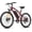 Red, variant on 26" Electric Bikes for Adults 1000W Peak Motor up to 70 Miles Range 28 mph Max Speed Full Suspension Ebike 36V 13.5AH Removable Battery E-Mountain Bikes 7 Speed, Adjustable Handlebar, UL2849 by SGS