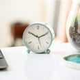 thumbnail image 3 of Silent Alarm Clock, Non Ticking Analog Alarm Clocks, Minimalistic Round, 3 of 5