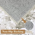 thumbnail image 4 of YUSAZENS 5 x 7 Non-Slip Washable Rug Runner, Abstract Soft Carpet with Rubber Backing, Durable Long Runner for Hallways, Kitchen, Bedroom, Bathroom, Entryway Beige, 4 of 7