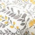 thumbnail image 5 of Lush Decor Aprile Soft Reversible Oversized Comforter Yellow/Gray 8Pc Set King, 5 of 11