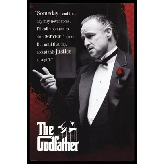 The Godfather - Someday Laminated & Framed Poster (24 x 36)