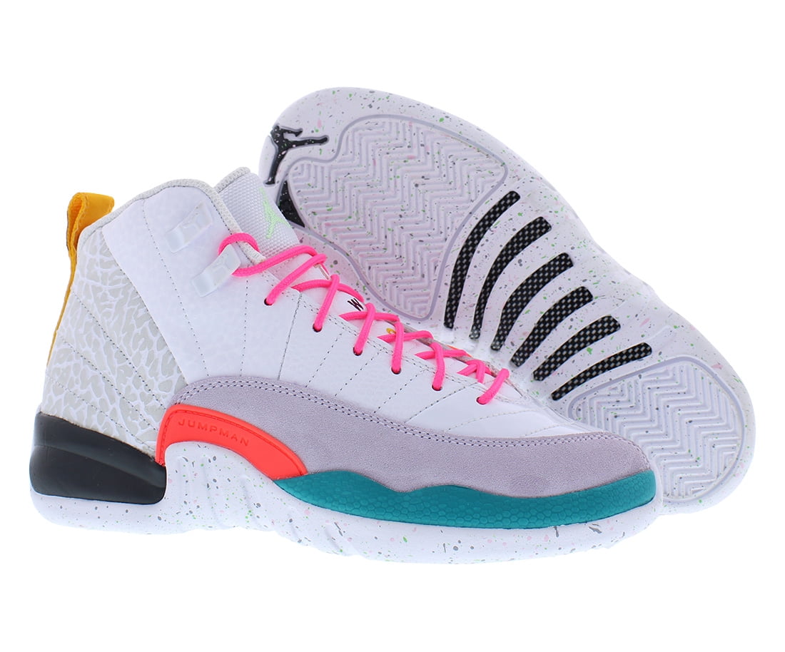 Jordan 12 Retro (Gs) Big Kids Style : 153265 - Walmart.com