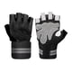 thumbnail image 3 of Guantes deportivos de medio , entrenamiento, guantes de levantamiento de pesas, guantes de ciclismo deportivos Negro Sharpla Guantes de gimnasio, 3 of 8