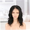 thumbnail image 3 of Raindrops Perruque Courte Bouclée Noire Naturelle avec Lace Front Confortable et Stylée, 3 of 8