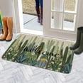 thumbnail image 6 of Welcome Mats Outdoor Cactus Green Door Mat 36" x 24" Non-Slip Washable Mats Indoor Entrance Front Doormat, 6 of 6