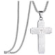 thumbnail image 3 of Rosarios Cadenas y Dijes CrossLette03 2Pzas Oro Collar Cruz Dije 3x5cm Metal., 3 of 5