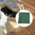 thumbnail image 4 of Bolsillo lateral cosido con cremallera Instalación fácil y segura Lona Resistente Bolsa de almacenamiento para móvil Bolsillos interiores para abrigos Verde oscuro, 4 of 7