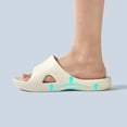 thumbnail image 4 of HAJWOH Womens Orthopedic Sandals Arch Support Summer Flat Sandals Wide Non Slip Slip on Orthopedic Slippers Soft 2026 New Foam Shoes Beige 41, 4 of 4