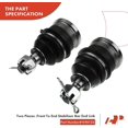 thumbnail image 5 of A-Premium 8Pcs Front Suspension Kit Upper Control Arm Ball Joint Sway Bar Link Rack and Pinion Bellow Compatible with Honda Civic 1992-1995 Civic Del Sol 1993-1997 Acura Integra 1994-2001, 5 of 9