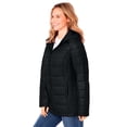 thumbnail image 3 of Woman Within Plus Size Packable Puffer Jacket, 3 of 6