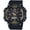 Black and Gold, variant on Men's Solar Sport Combination Black and Gunmetal Watch AQS810W-1A4V