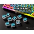 thumbnail image 5 of Ranked Pudding PBT Keycaps 112 Double Shot Translucide ANSI US & ISO Layout Profil OEM pour Jeu Mécanique RGB, 5 of 5