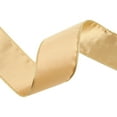 thumbnail image 5 of LaRibbons 2 1/2" Reversible Classic Velvet Wired Ribbon | Tan/Gold | 10 Yard Roll, 5 of 6