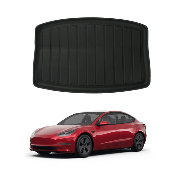 Rear Refresh Edition Lower Trunk Mat For 2023-2025 Tesla 3