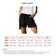 thumbnail image 4 of Pantalones cortos de verano para mujer, cintura elástica, cierre de cordón, cintura media, pantalones cortos de estilo casual con bolsillos laterales, 4 of 4