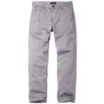 thumbnail image 3 of Pantalones Casual para Hombre Slim Fit de Pierna Recta en Gris Plata, 3 of 6