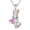 Bunny, variant on CACA LADY Bunny Rabbit Necklace Sterling Silver Easter Carrot Necklace Birthday Bunny Jewelry Gifts for Women