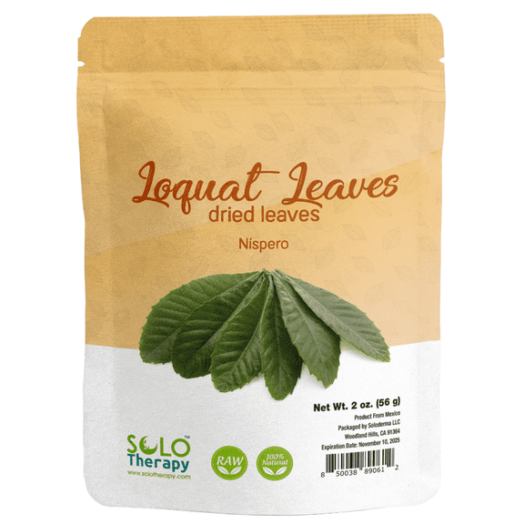 Loquat Leaves 2 oz. -  Hojas de Níspero