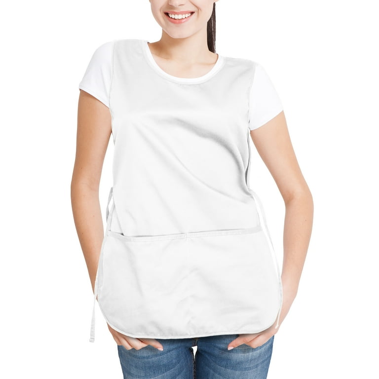 DALIX Poly Cobbler Apron with 2 Pockets and Double Sided