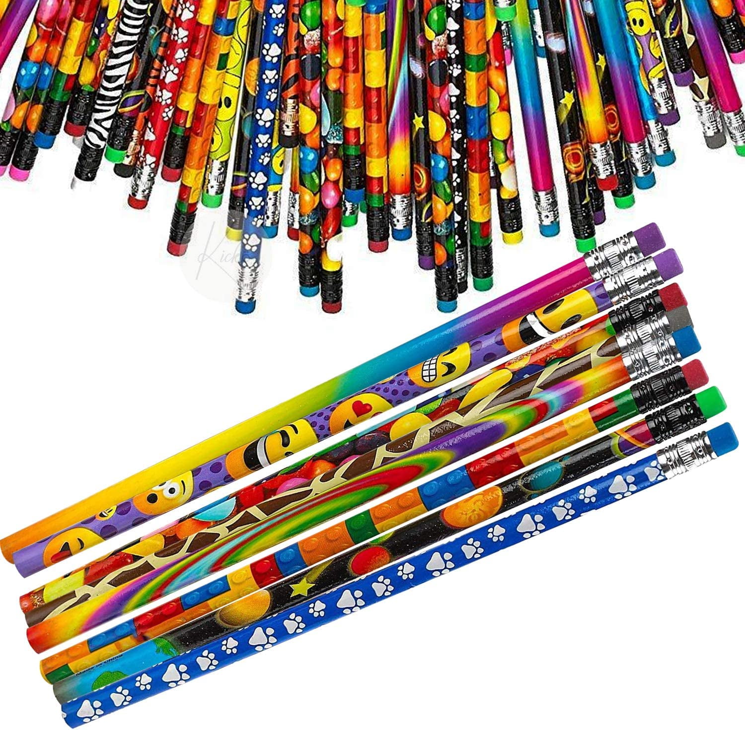 10pcs Cute Pencil Bon Voyage School Novelty Writing Wooden Pencil For Kids RS 