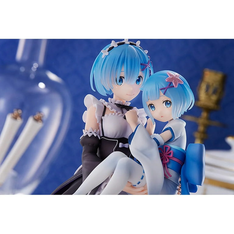 Good Smile Company - Re: Zero - Rem & Childhood Rem 1/7 PVC Figure