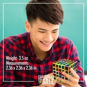 TiokMc Magic Cube 5x5 Stickerless Puzzle Toy, Fun Brain Teaser for Kids & Adults, Boosts Focus, Hand-Eye Coordination & Memory, Smooth Fast-Spinning Educational Game