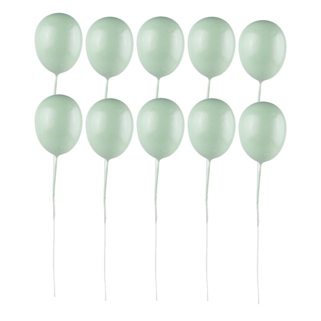 Suministros de decoración de pasteles pequeños stand de balón de hornear Foam Decoraciones de feliz cumpleaños Favores de fiestas Decoración de la boda para Diy Verde 1 Set Inevent HA060373-03