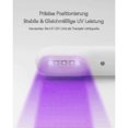thumbnail image 3 of Lámpara de esterilización LED adecuada Mini 311nm Lámpara de fototerapia portátil Lámpara de fototerapia UV de banda estrecha portátil con temporizador Gafas de seguridad Tw, 3 of 3