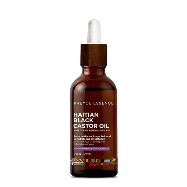 Aceite de ricino Kreyol Essence Haitian Black para piel y cabello, 100 ml