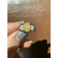 thumbnail image 4 of Natural Ethiopian Opal And Diamond Ring in 10K White Gold Plated, 4 of 7