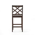 thumbnail image 4 of Noble House Harmon Acacia Wood Counter Chairs in Brown Mahogany (Set of 2), 4 of 9