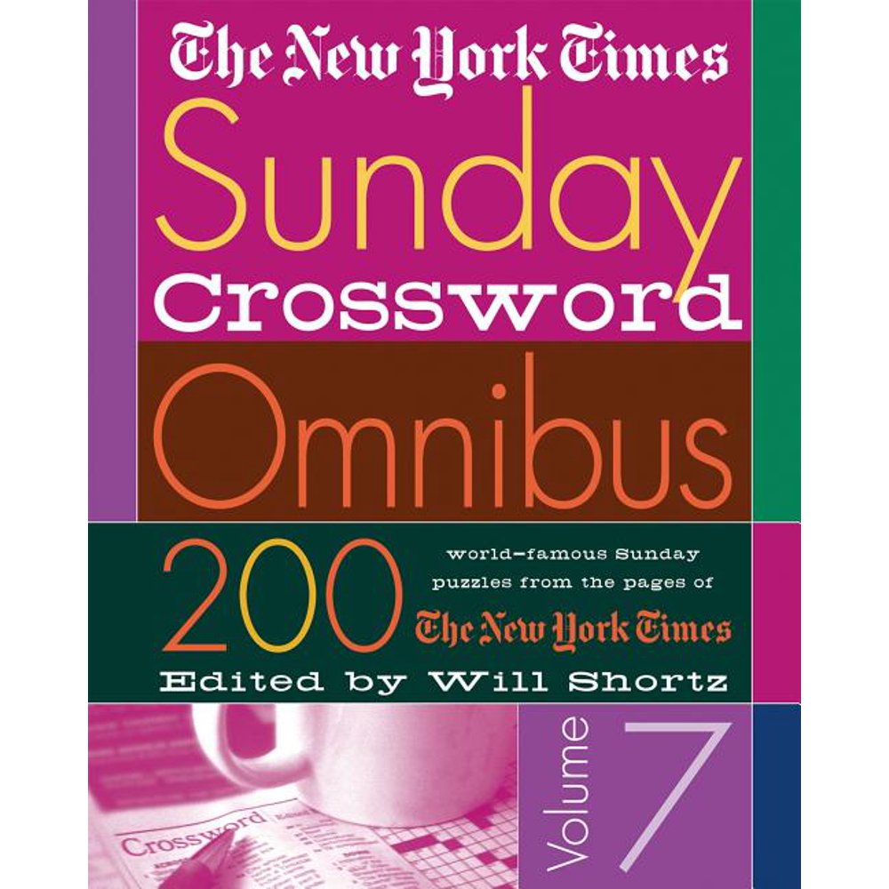 The New York Times Sunday Crossword Omnibus Volume 7 200 WorldFamous