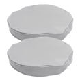 thumbnail image 1 of SOPOTUTU 2pcs Waterproof Barrel Cover With Easy Installation Light Grey Oxford Cloth For Rain Protection, 1 of 8