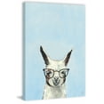 thumbnail image 2 of Marmont Hill Jolly Llama III Canvas Wall Art, 2 of 7