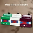 thumbnail image 6 of Aibecy Accordion 7-Key 2-Bass for Beginners ABS Material Lightweight Button Instrument Hand-Eye Coordination Christmas Gift Stage Performance, 6 of 7