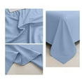 thumbnail image 6 of mtvxesu Solid Color Ease Skin Friendly Machine Washable Bed Sheets Soft Breathable Fiber Bedding Set For Comfortable Sleep 1 Piece Set, 6 of 6