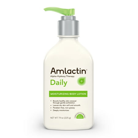 AmLactin Daily Moisturizing Body Lotion, 7.9 Ounce Pump (Best Amlactin For Kp)