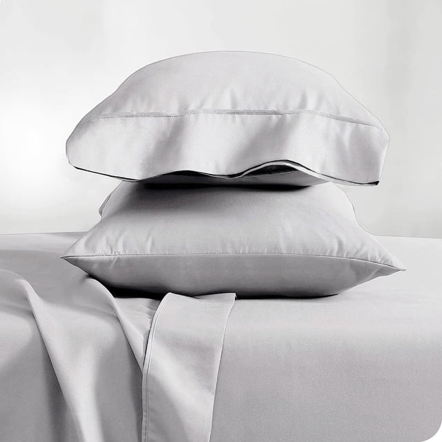 Funda de Almohada 2 Pack King Size Polo One Veloutte Premium gris