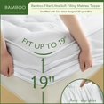 thumbnail image 4 of Funda de colchón GRT Rayon de Bamboo Twin, talla XL, 4 of 6