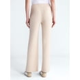 thumbnail image 3 of Free Assembly Women's and Women's Plus Cozy Yarn Cable Knit Sweatpants, 28.5" Inseam, Sizes XS-4X, 3 of 5