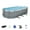 Gray, variant on Bestway Power Steel 18' x 9' x 48" Oval Pool Set